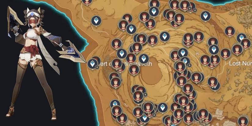 Genshin Impact_ Treasure Hoarder Locations in Desert of Hadramaveth