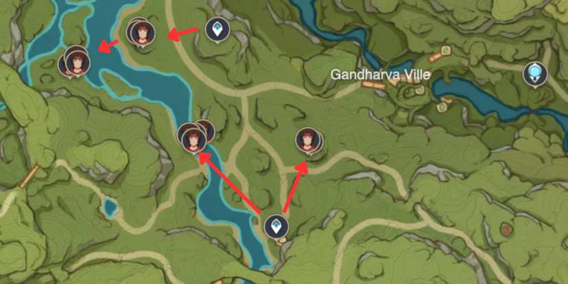 Genshin Impact_ Treasure Hoarder Locations in Gandharva Ville