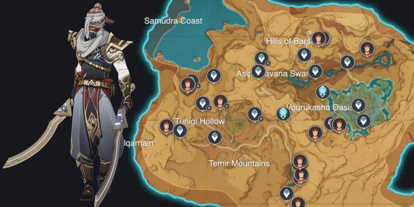 Genshin Impact_ Treasure Hoarder Locations in Girdle of the Sands