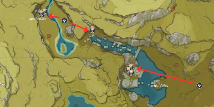 Genshin Impact_ Treasure Hoarder Locations in Nantianmen and Tianqiu Valley