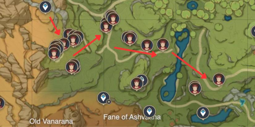 Genshin Impact_ Treasure Hoarder Locations in Old Vanarana
