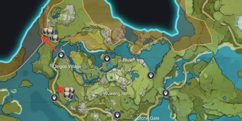 Genshin Impact_ Treasure Hoarder Locations in Qingce Village