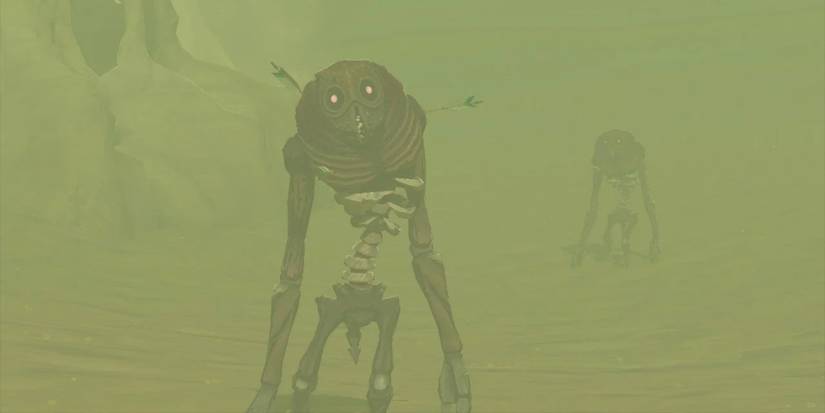 Two Gibdo wandering through a sandstorm