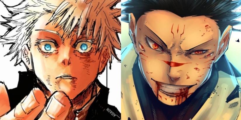gojo vs sukuna jujutsu kaisen