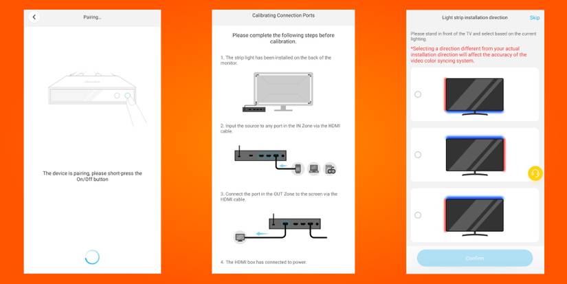 Govee AI Sync TV App Setup