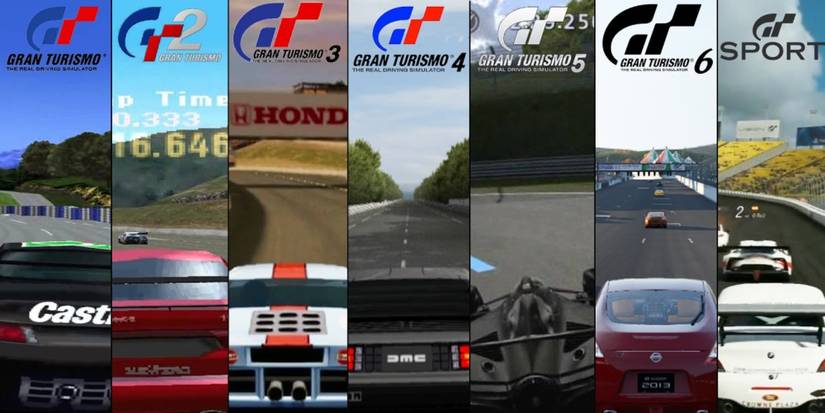 Gran_Turismo sequels with different cars in a split screen