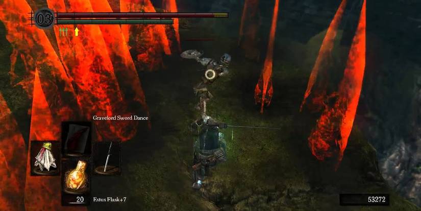 Gravelord Greatsword Dance in Dark Souls