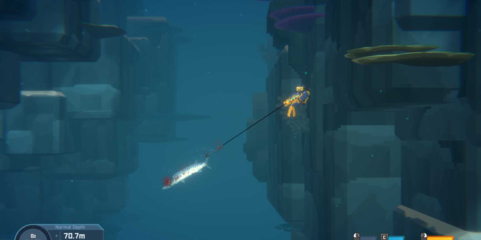 The Great Barracuda as shown in Dave the Diver