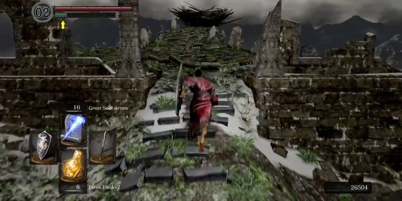 Great Heavy Soul Arrow in Dark Souls