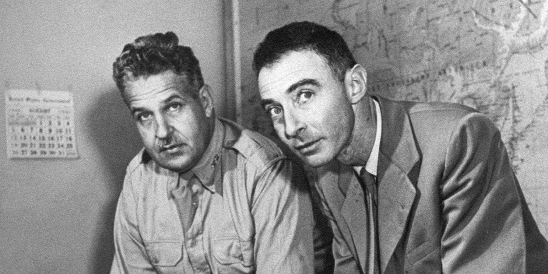 groves and oppenheimer - manhattan project