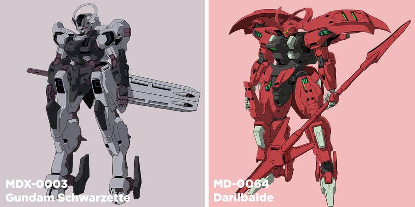 Gundam Witch from Mercury Schwarzette Darilbalde