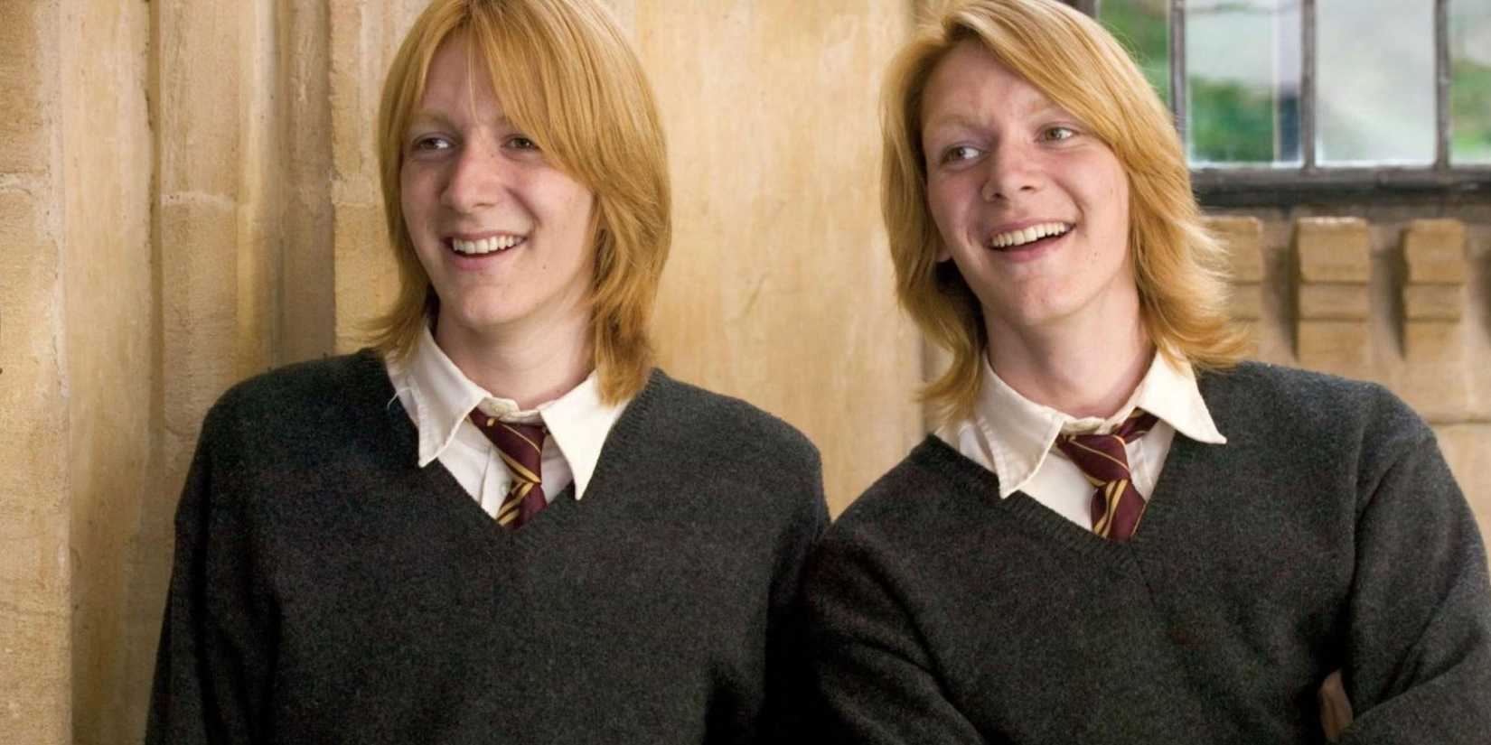 The Weasley Twins in Harry Potter and the Goblet of Fire