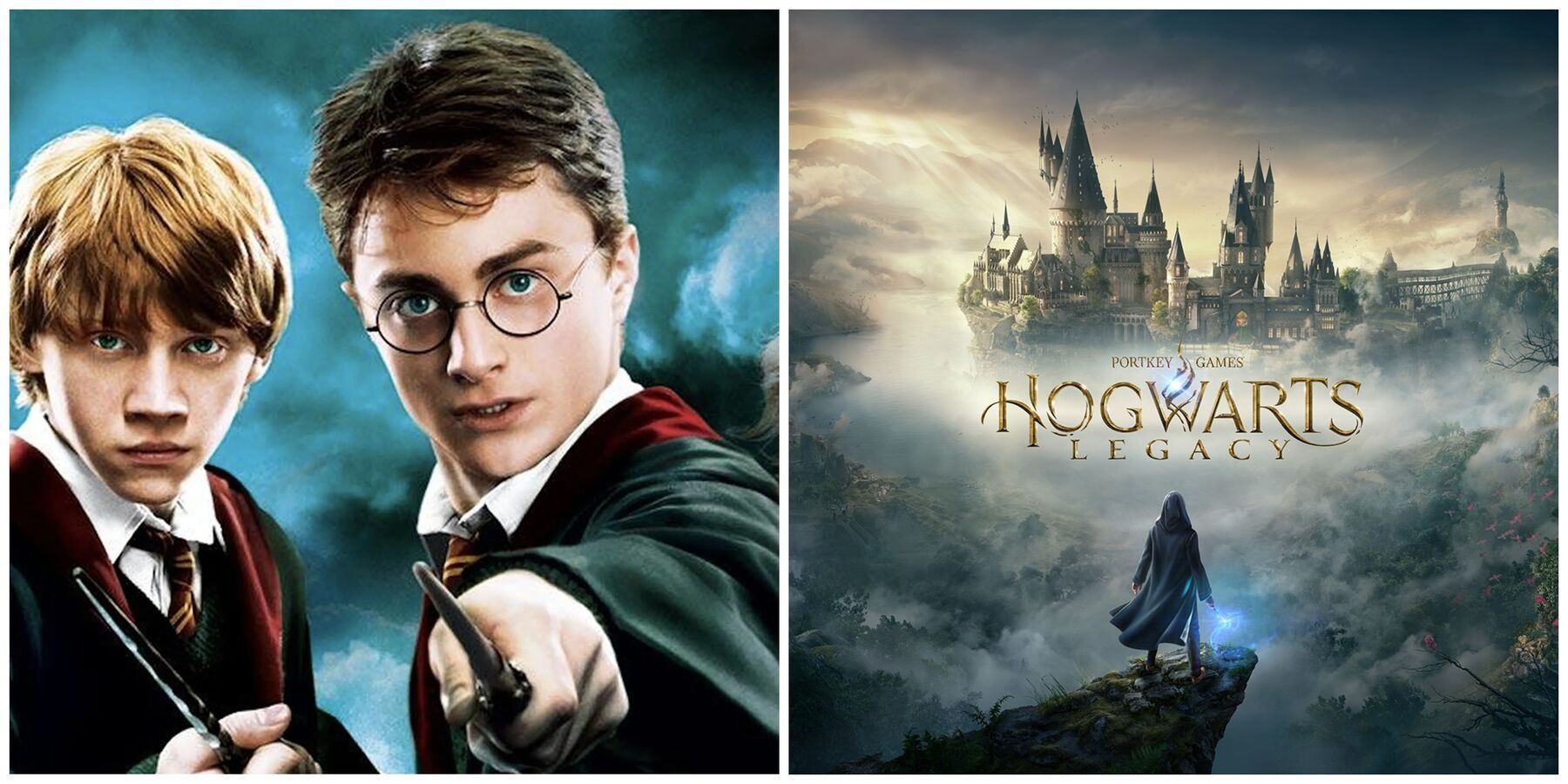 Hogwarts Legacy & Harry Potter Movies Compared