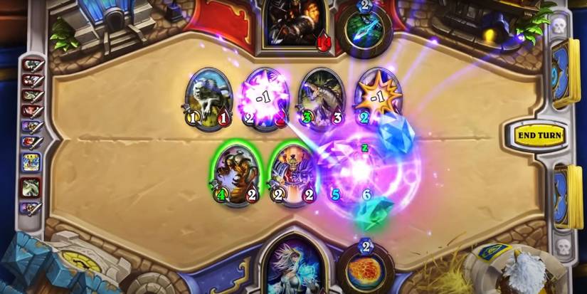 Heartstone jaina proudmoore card battle