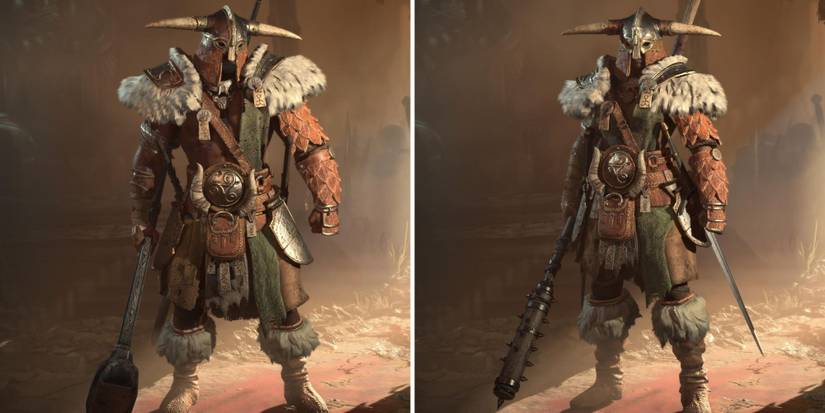 The Highland armor set in Diablo 4