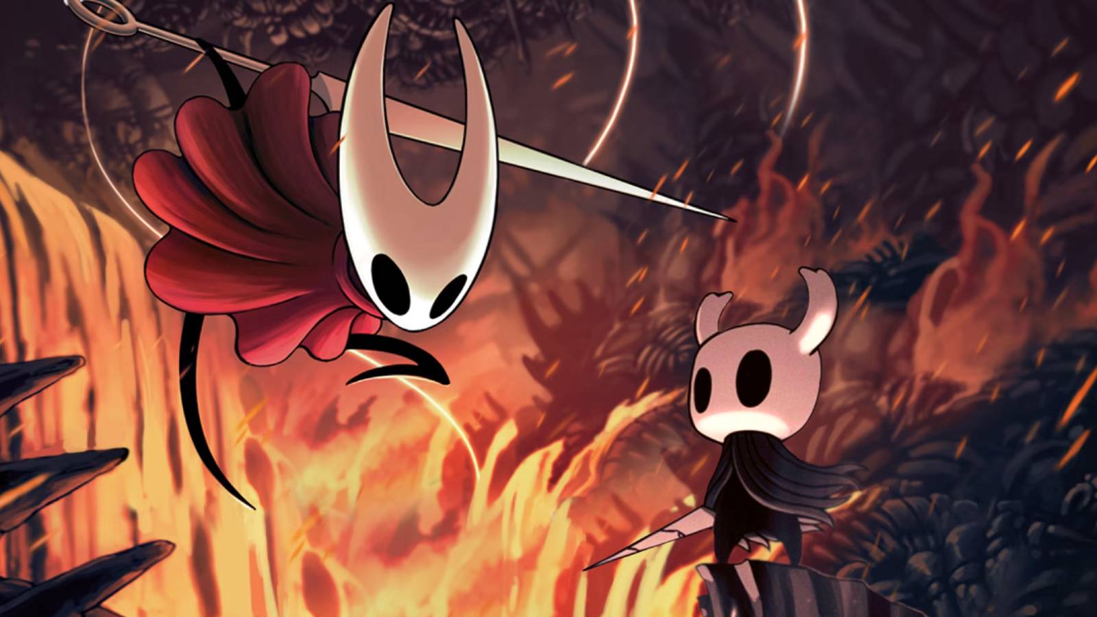 Hollow Knight Silksong Versus Hornet