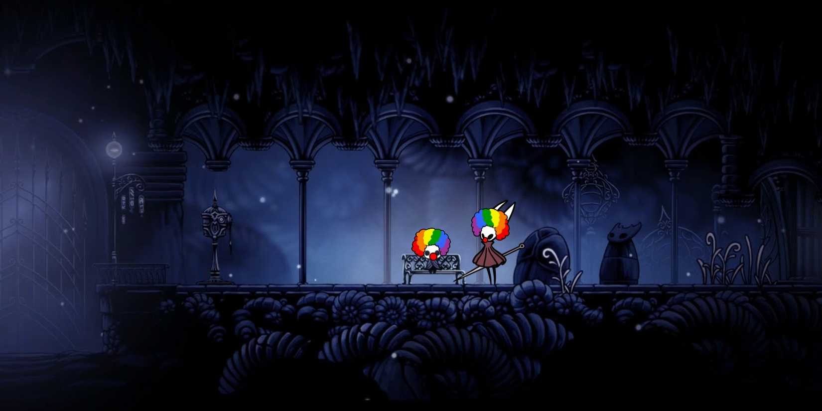 Hollow Knight Clown Meme