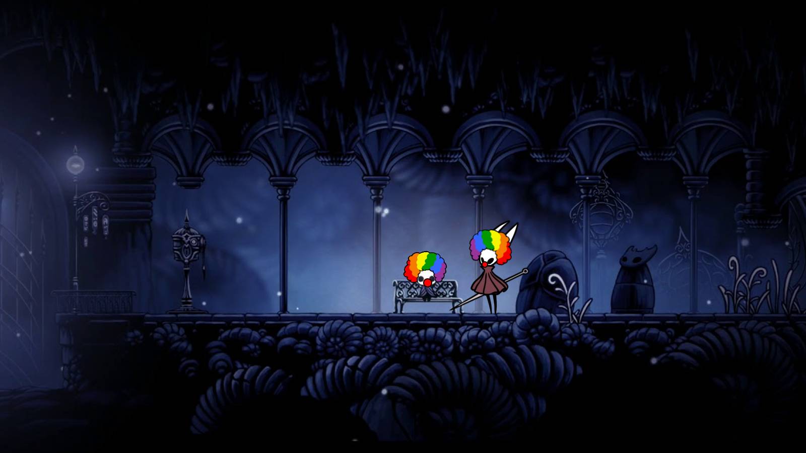 Hollow Knight Clown Meme
