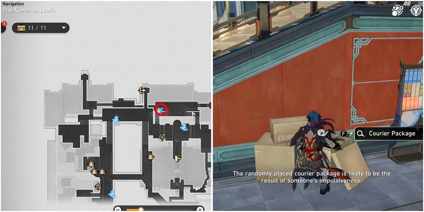 honkai star rail all central starskiff haven courier packages location 2