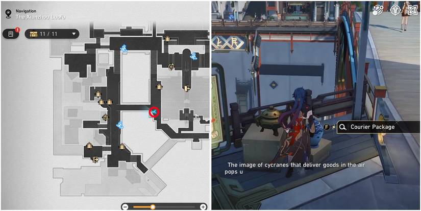 honkai star rail all central starskiff haven courier packages location 7