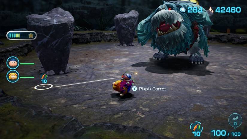 How to Beat The Giant Dog Boss in Pikmin 4 Phase 1