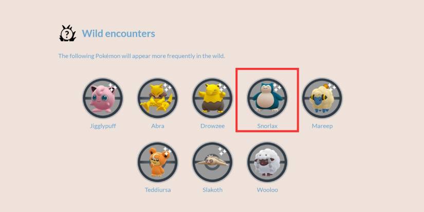 image showing snorlax as the three-star raid boss in pokemon go.