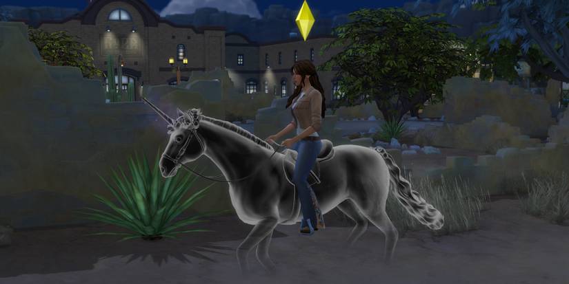 how to get a ghost horse in the sims 4