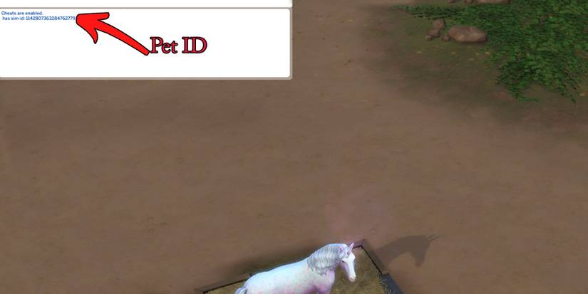 how to get pet id in the sims 4