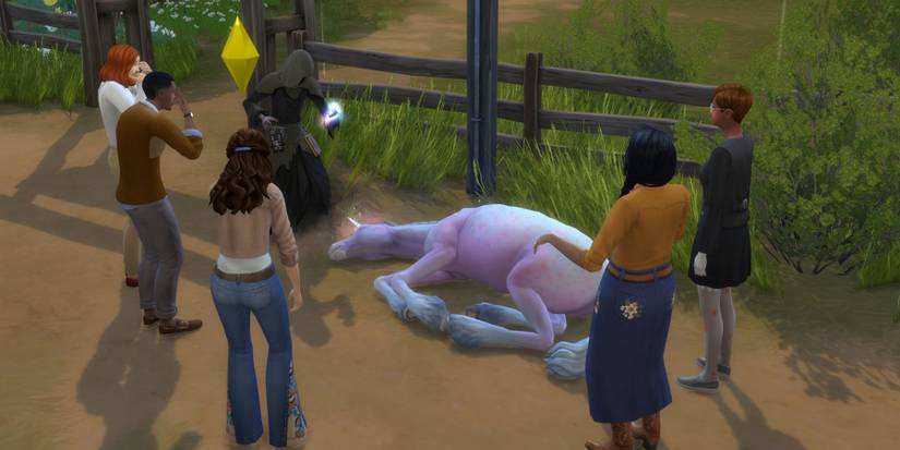 how to kill a horse in the sims 4
