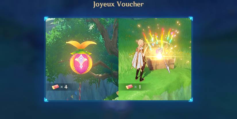 how to obtain joyeux vouchers in genshin impact
