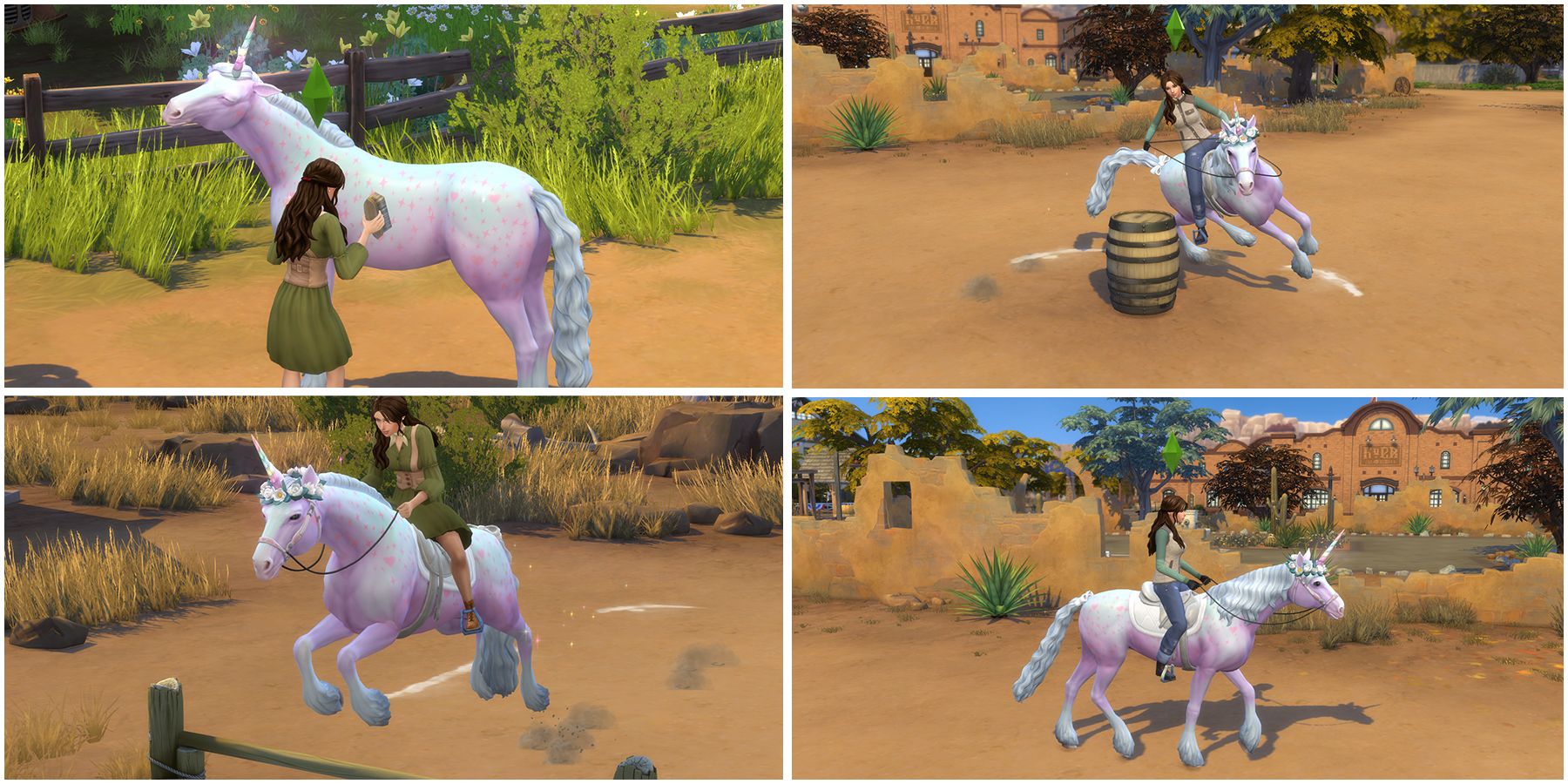 how to train horse in the sims 4