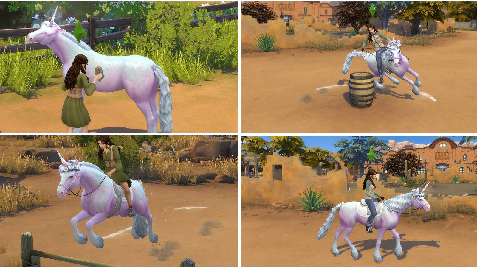 how to train horse in the sims 4
