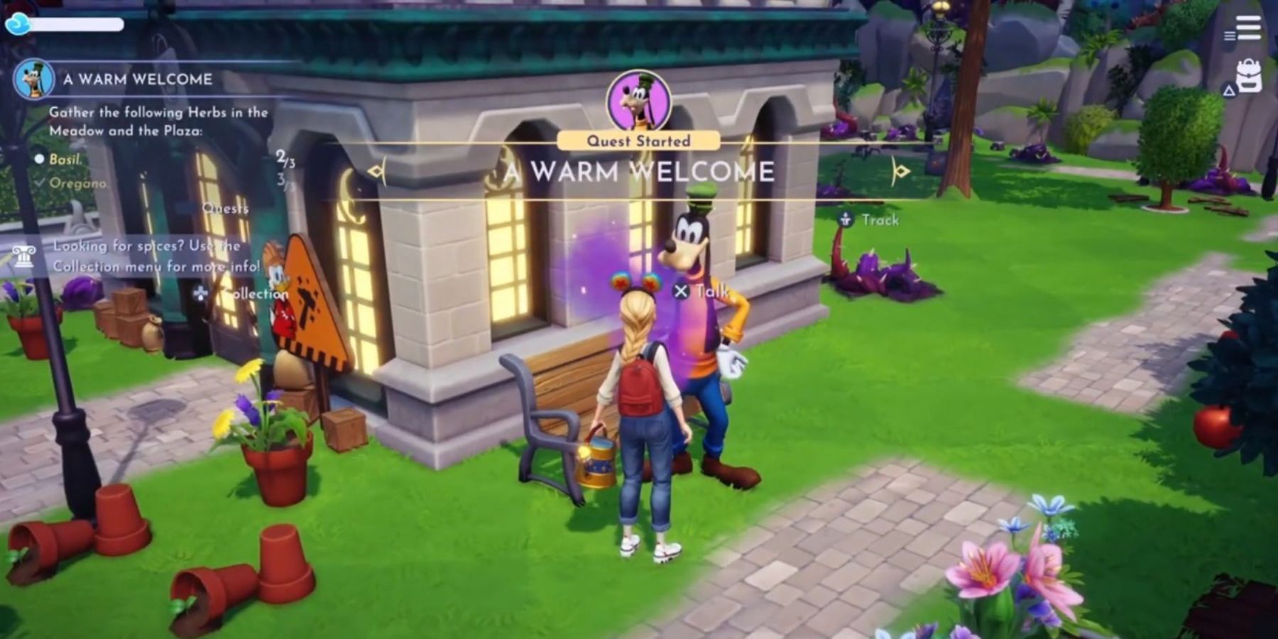 a warm welcome friendship quest dreamlight valley