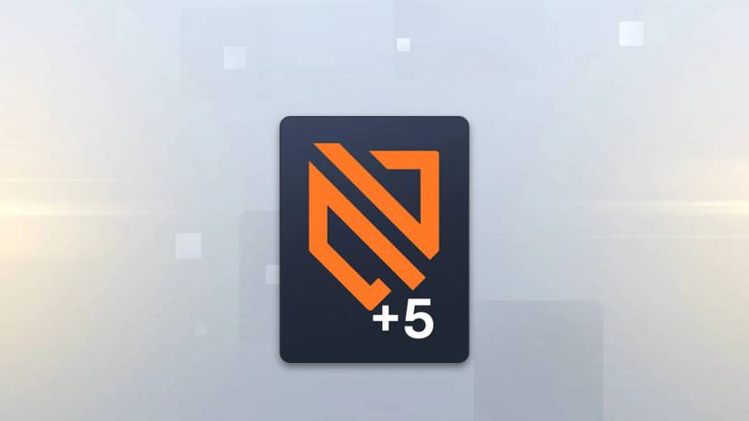 Overwatch 2 +5 tier icon