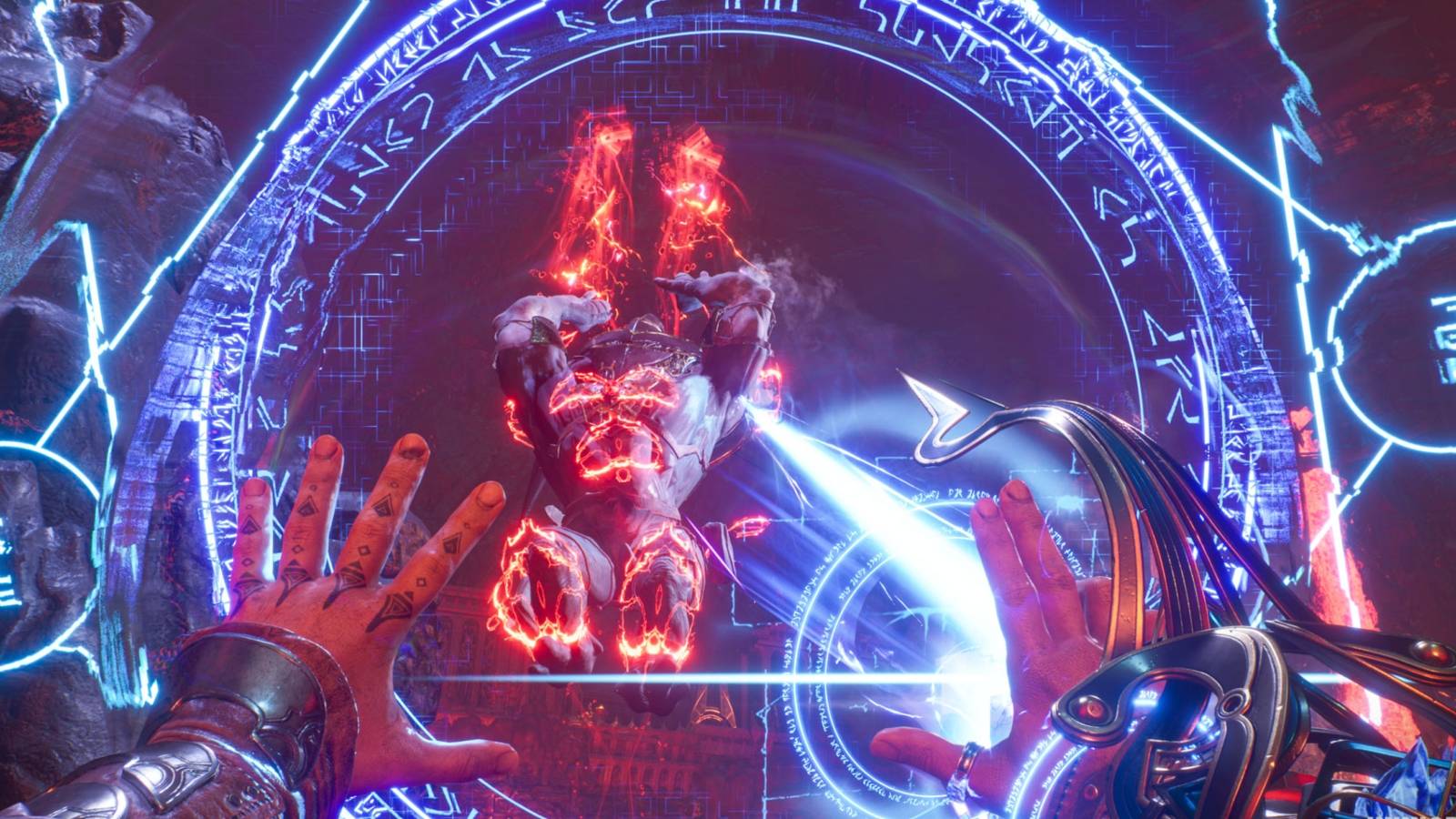 Immortals of Aveum Blue Beam