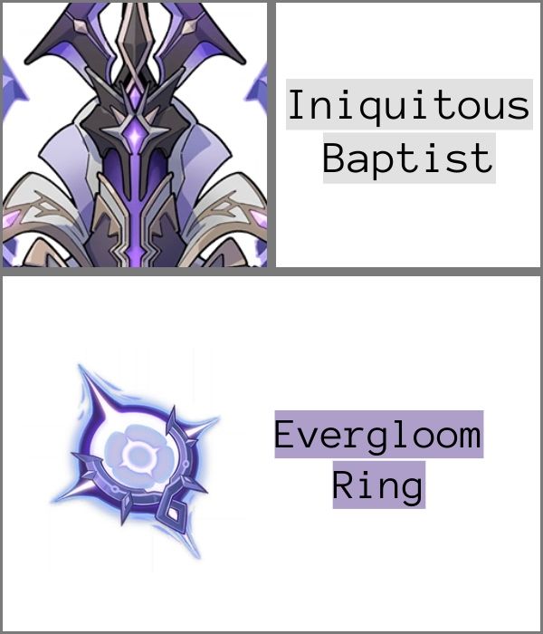 Iniquitous Baptist Evergloom Ring