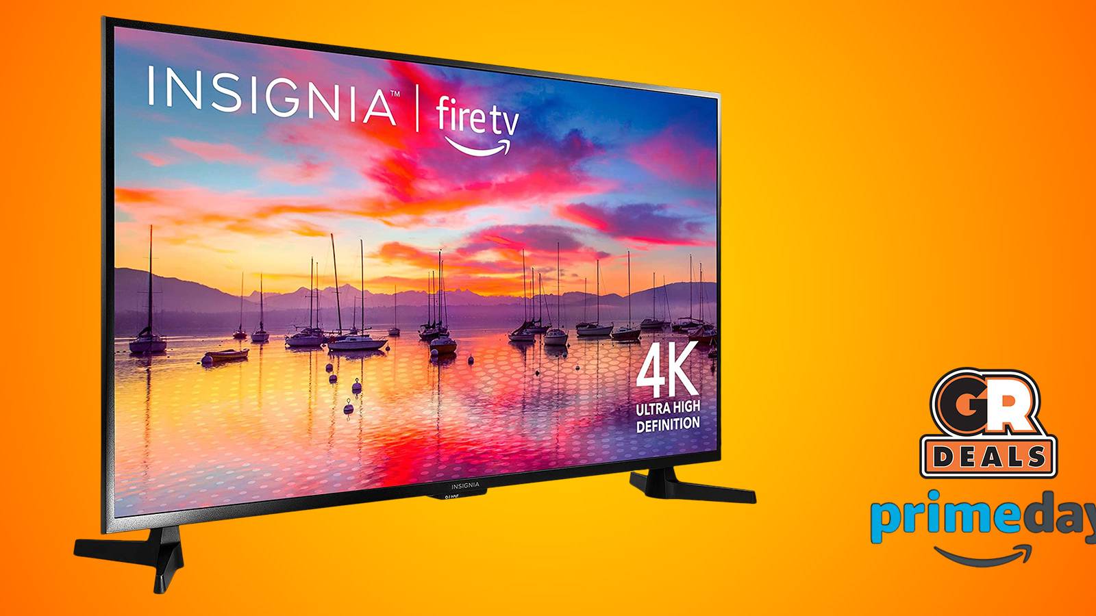 Prime Day Deal Has an Insignia 4K TV at Half Off!
