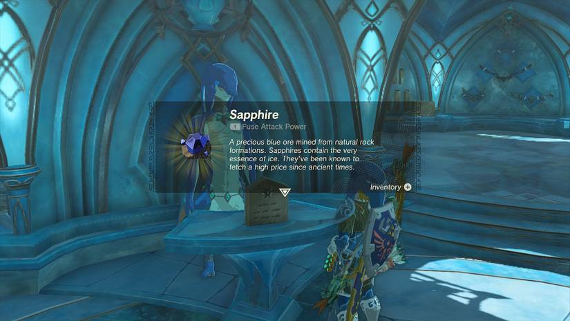 Zelda Tears of the Kingdom_A Crabulous Deal_Sapphire Reward