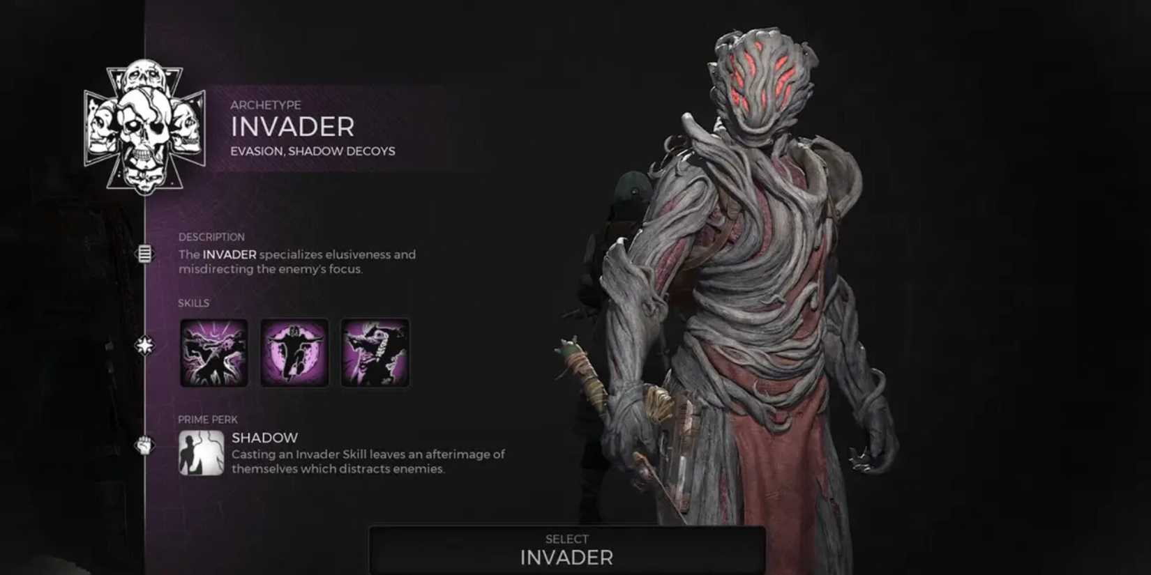 The Invader Archetype from Remnant 2