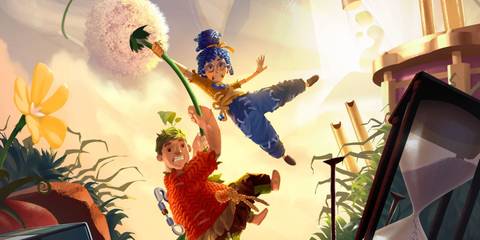 Two characters flying in It Takes Two