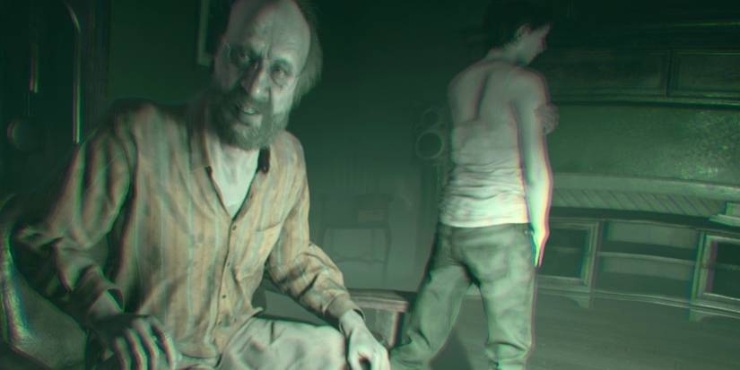 Ethan Speaking To Jack Baker In A Hillucination