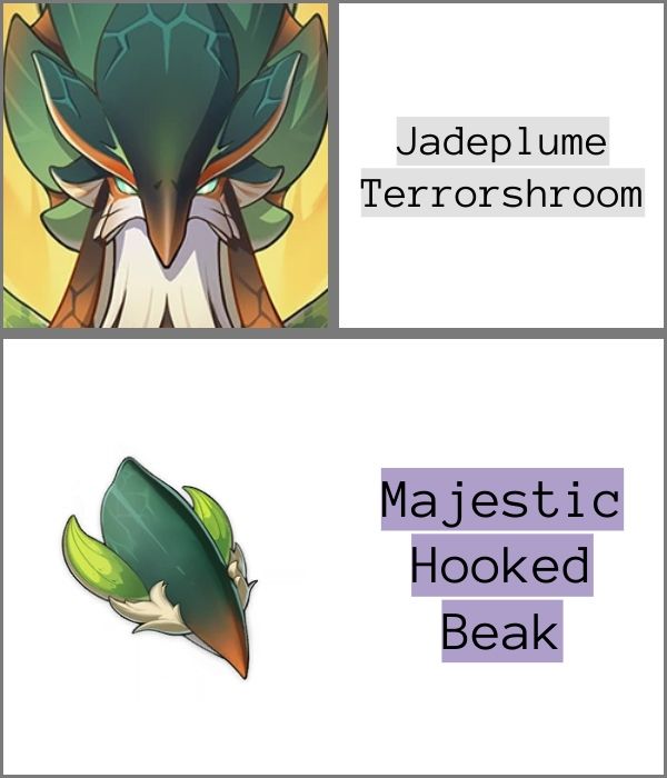 Jadeplume Terrorshroom Majestic Hooked Beak