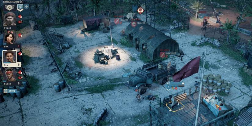 Jagged Alliance 3 Heal Allies Tactical View