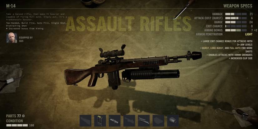 Jagged Alliance 3 Weapons M14 Assault Rifle