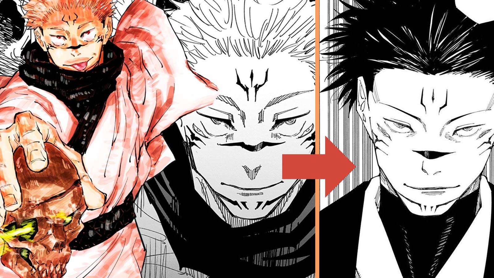 Jujutsu Kaisen Sukuna Yuji Megumi