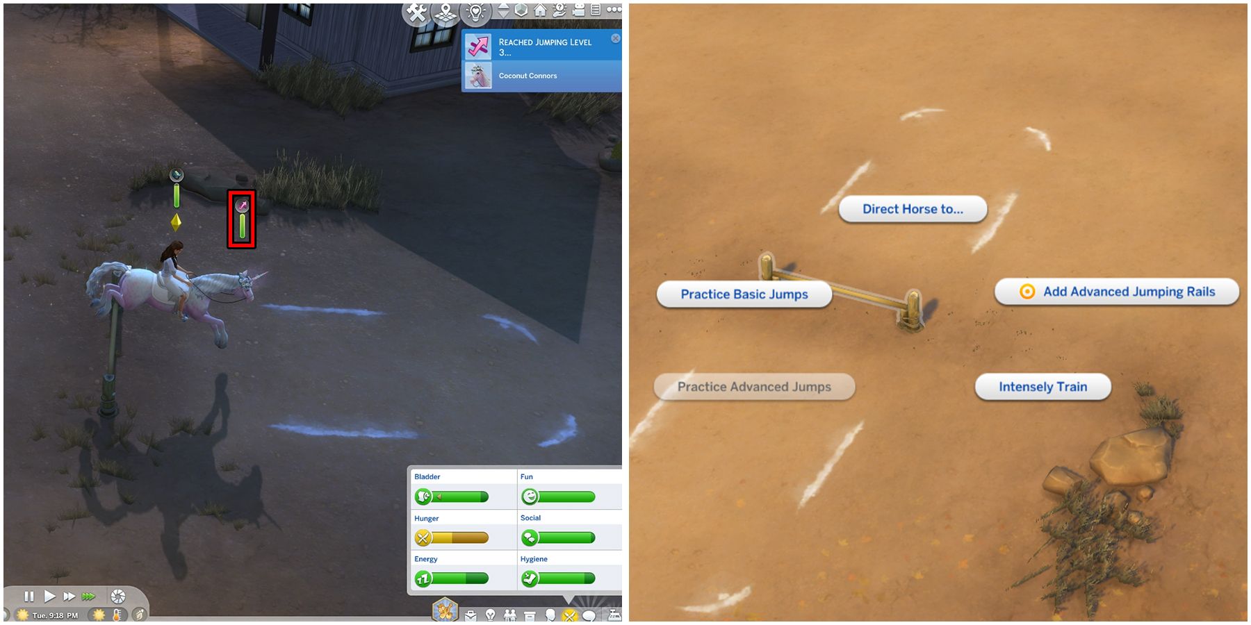 jumping skill in the sims 4