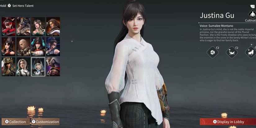 naraka bladepoint justina gu