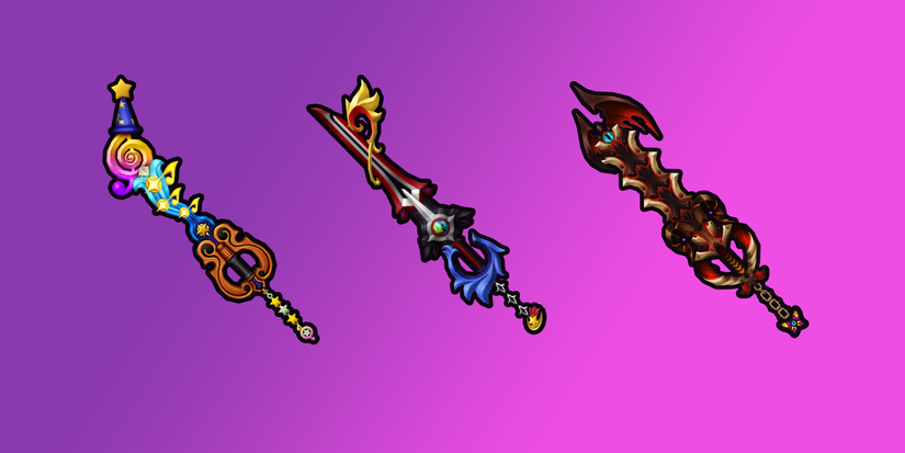 Divewing Keybalde Kingdom Hearts: Dream Drop Distance Keyblades Tier List