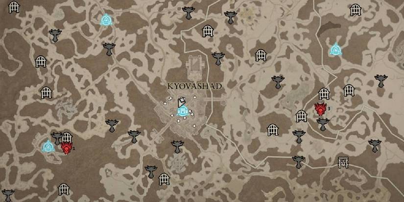 Diablo 4 Map Of Kyovashad