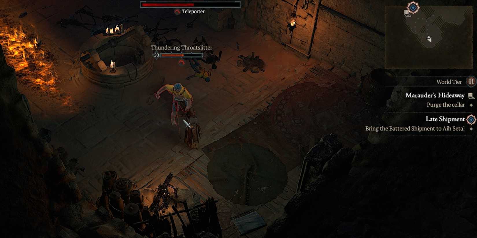 late shipment diablo 4 quest screenshot